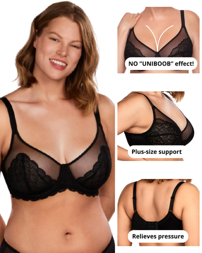 Glarria Minimizer Bra - Floral