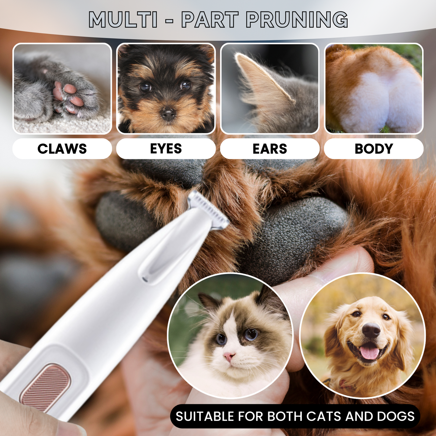 Glarria Safety Dog Trimmer