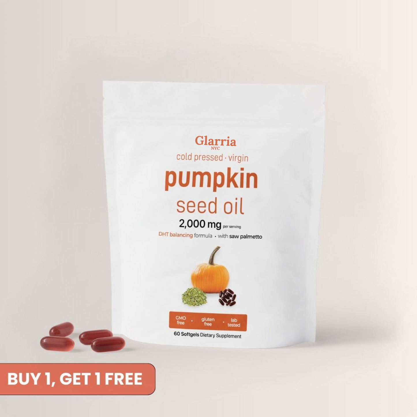 Pumpkin Seed Oil Softgels