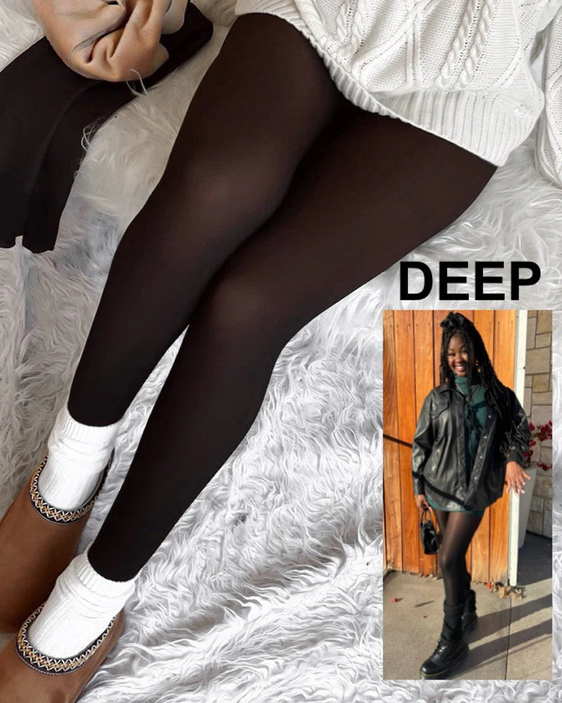 High-Waist Fleece Lined Leggings